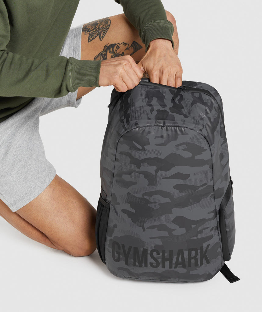 Gymshark XSeries Backpack 0.1 Black Print Gymshark