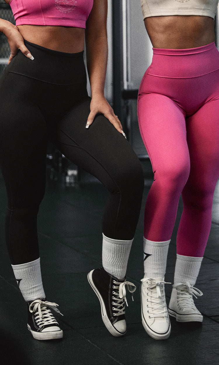 Black and Pink Legacy leggings 