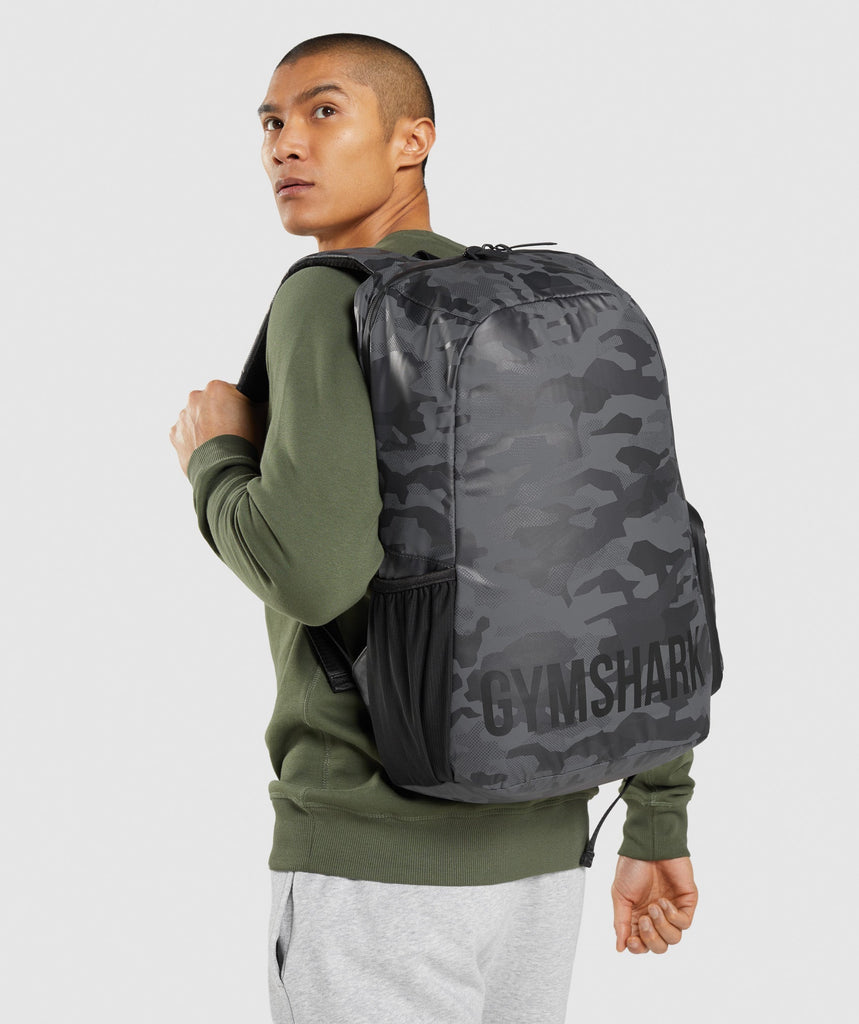 Gymshark XSeries Backpack 0.1 Black Print Gymshark